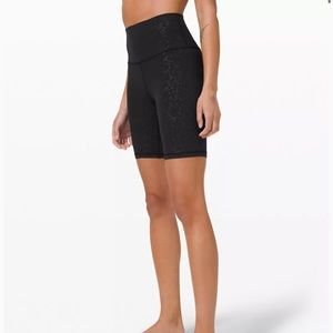 Lululemon align high rise biker shorts